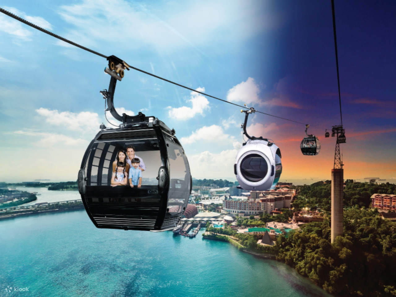 Cable Car Sky Pass (Mount Faber Line + Sentosa Line)